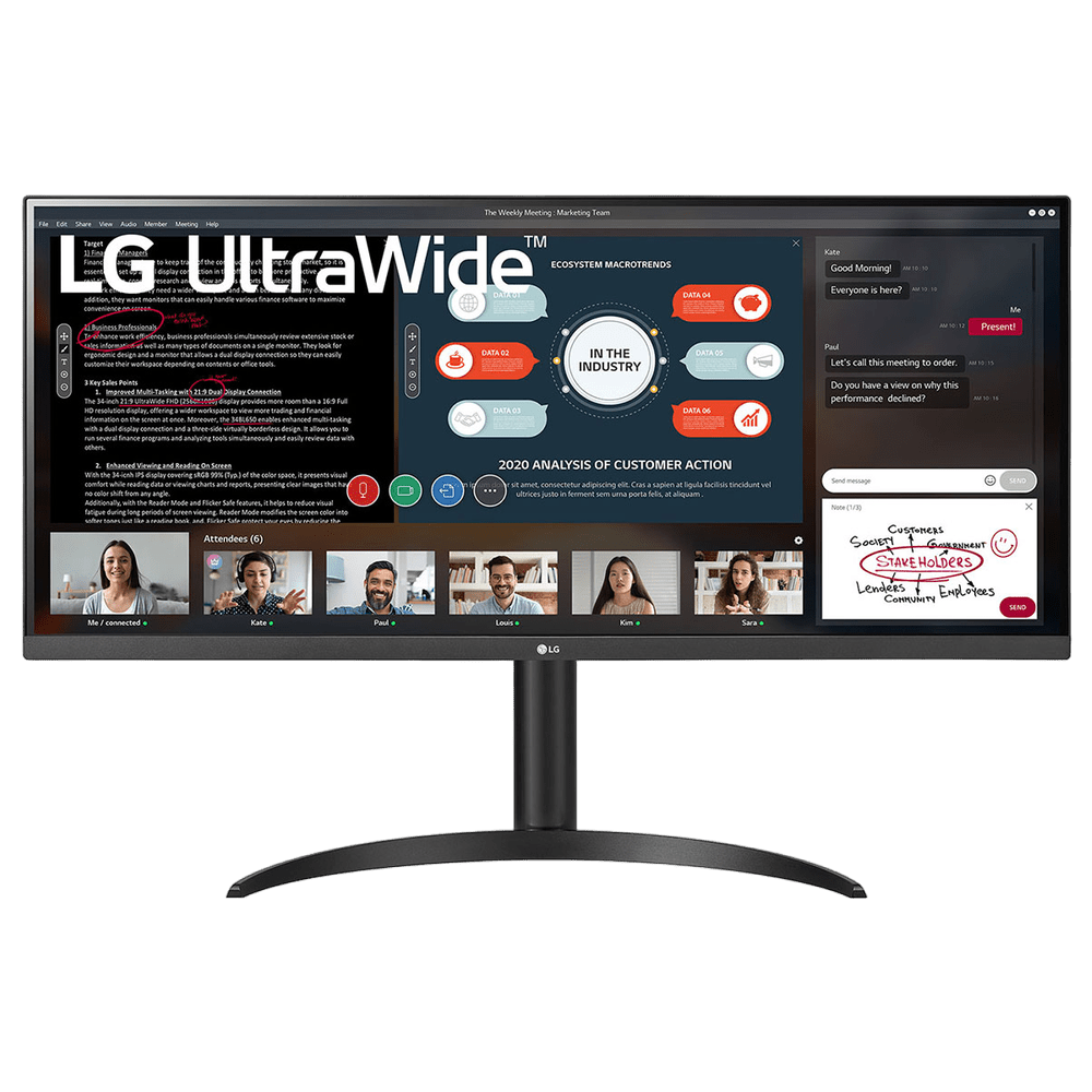 LG UltraWide 34WP550 UWFHD 75Hz 5ms IPS 34