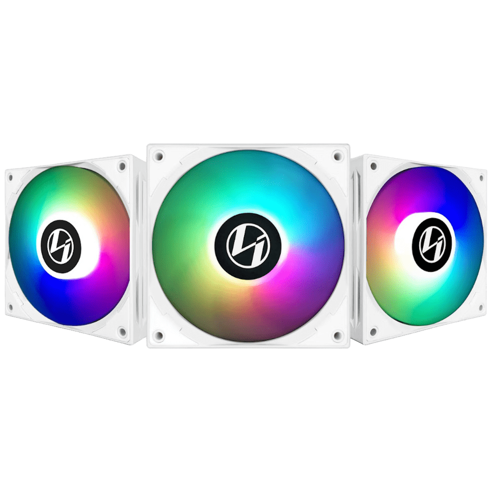 Lian Li ST120 120mm ARGB Fan Triple Pack White | G99.12ST3W.00 | - Vektra Computers LLC