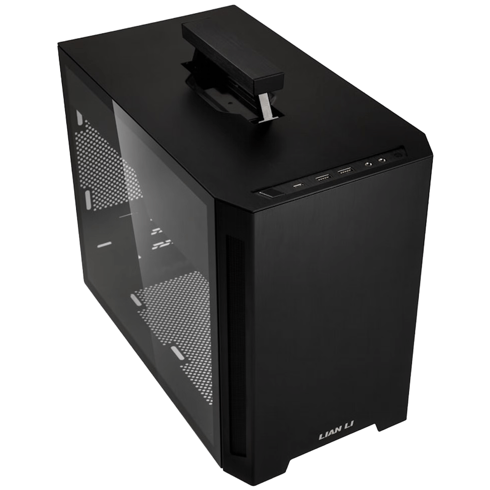 Lian Li TU150 TG Black Mini - Tower PC Case - Vektra Computers LLC