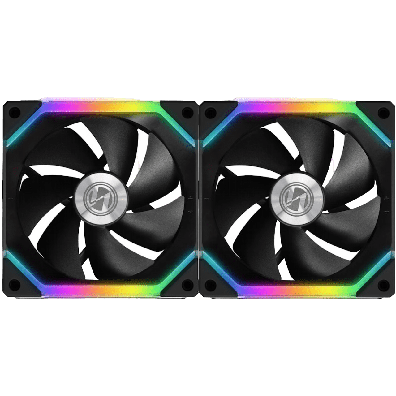 Lian Li UNI Fan SL140 140mm ARGB Fan Twin Pack Black | G99.14UF2B.00 | - Vektra Computers LLC