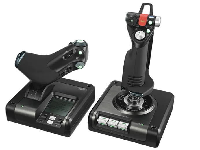 Logitech X52 PROFESSIONAL H.O.T.A.S. Part - Metal Throttle & Stick Simulation Controller | 945 - 000003 | - Vektra Computers LLC