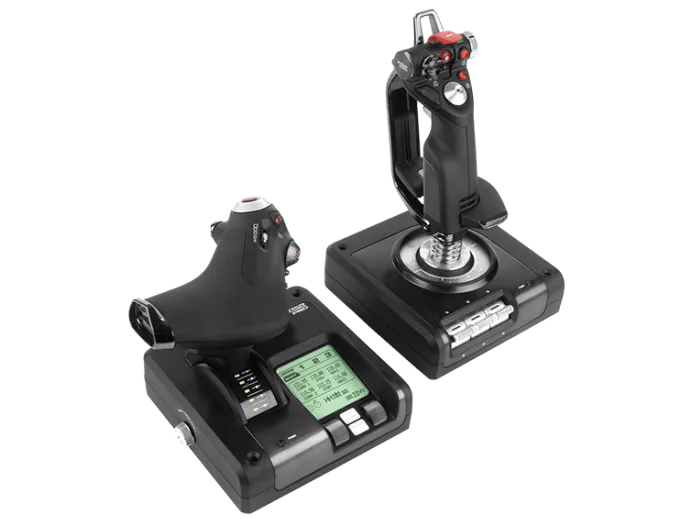 Logitech X52 PROFESSIONAL H.O.T.A.S. Part - Metal Throttle & Stick Simulation Controller | 945 - 000003 | - Vektra Computers LLC