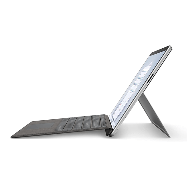 Microsoft Surface Pro 9 i7 - 1255U processor , 16GB RAM, 512GB SSD, 13” PixelSense Flow Display, Windows 11 PRO, Color PLATINUM, 1 Year Warranty | QIY - 00007 - Vektra Computers LLC