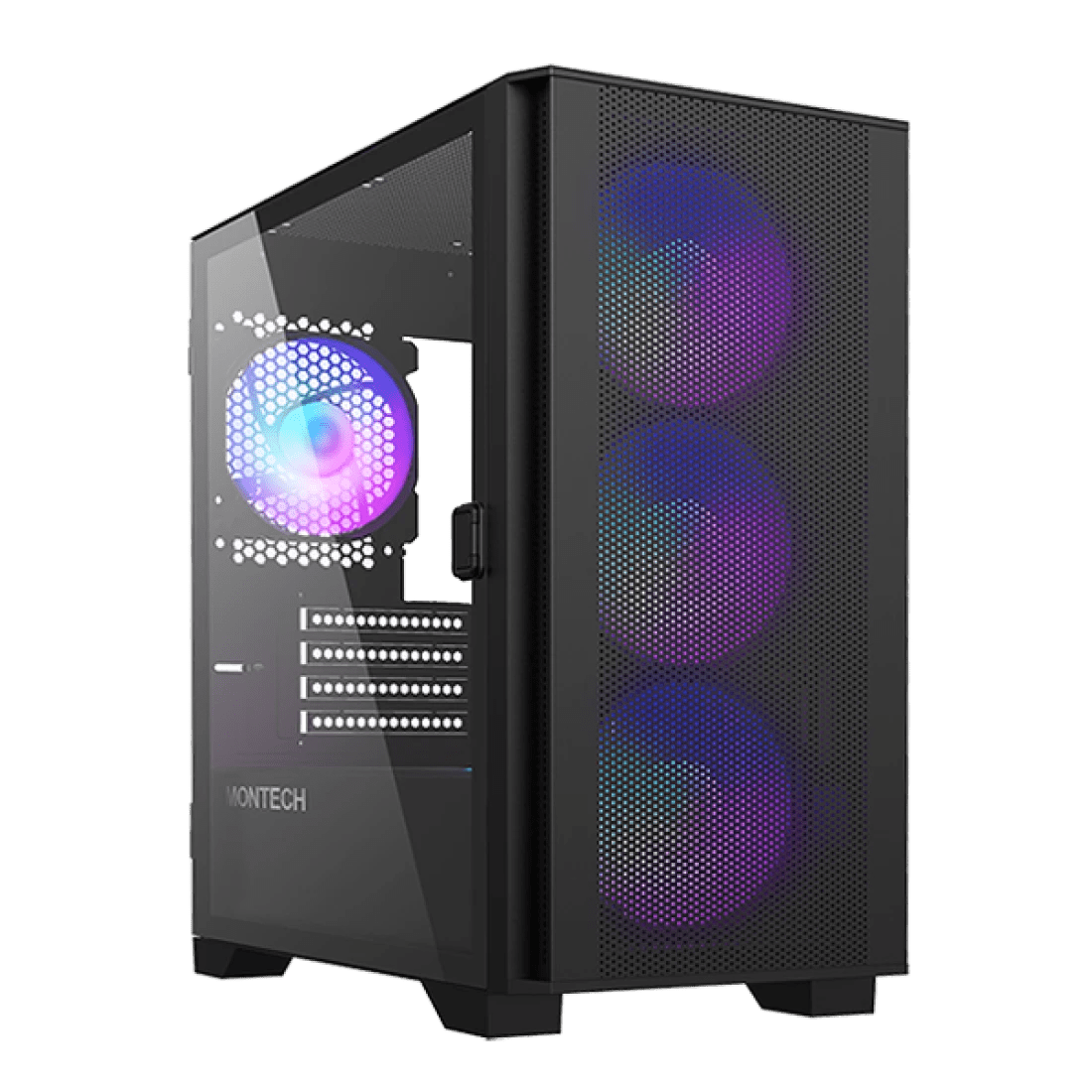 Montech Air 100 black PC Case - Vektra Computers LLC