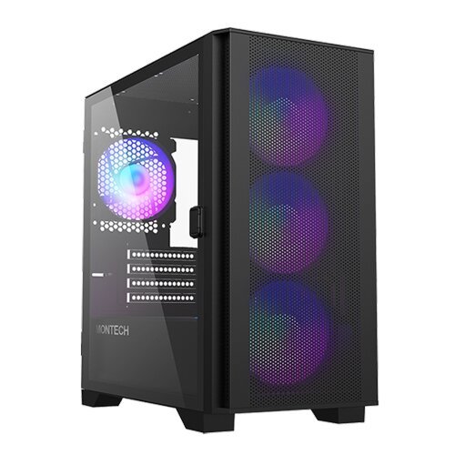 Montech Air 100 black PC Case - Vektra Computers LLC