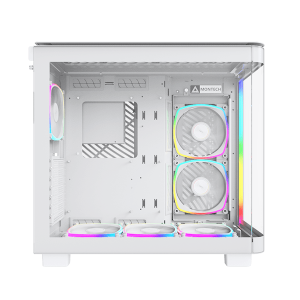 MONTECH CASE KING 95 PRO WHITE - Vektra Computers LLC