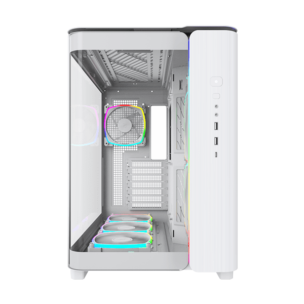 MONTECH CASE KING 95 PRO WHITE - Vektra Computers LLC