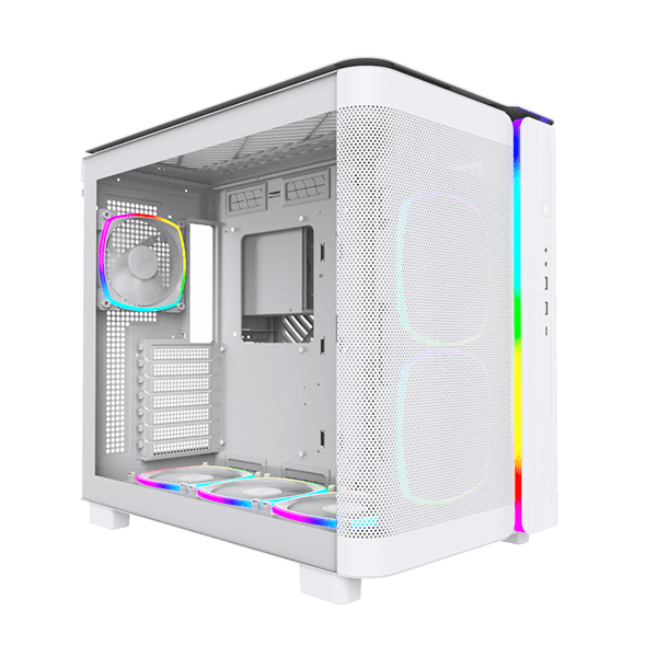 MONTECH CASE KING 95 PRO WHITE - Vektra Computers LLC