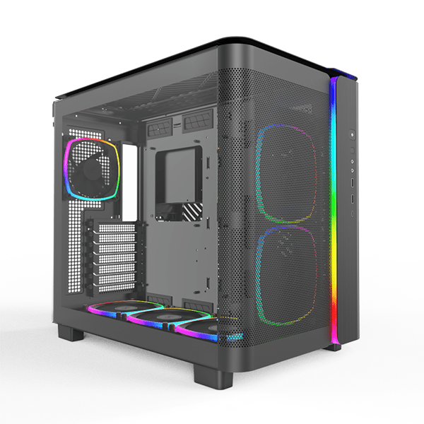 MONTECH KING 95 PRO BLACK CASE - Vektra Computers LLC