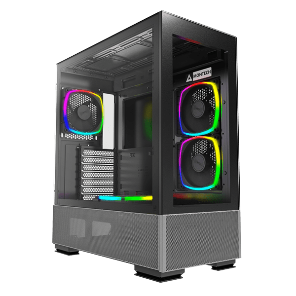 Montech Sky Two Black PC Case - Vektra Computers LLC