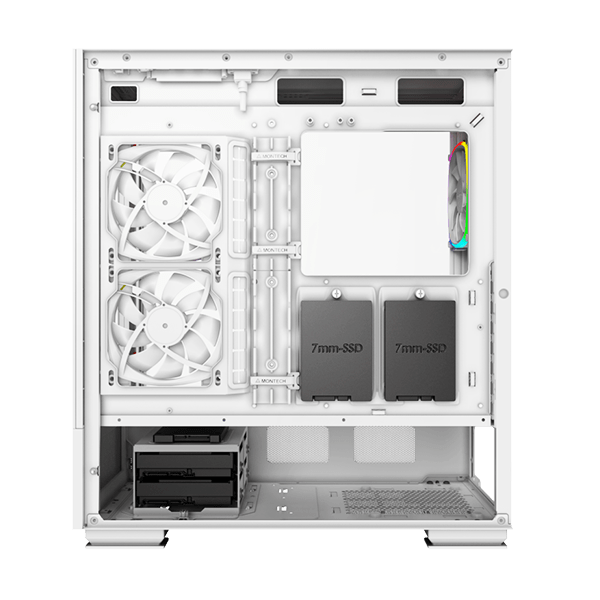 Montech Sky Two White PC Case - Vektra Computers LLC