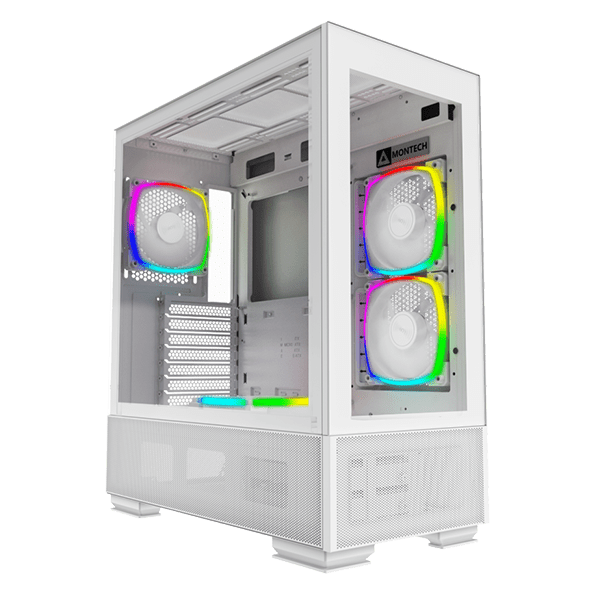 Montech Sky Two White PC Case - Vektra Computers LLC