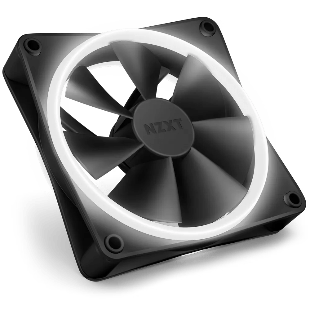 NZXT F120 RGB Duo 120mm Fan Triple Pack | RF - D12TF | - Vektra Computers LLC