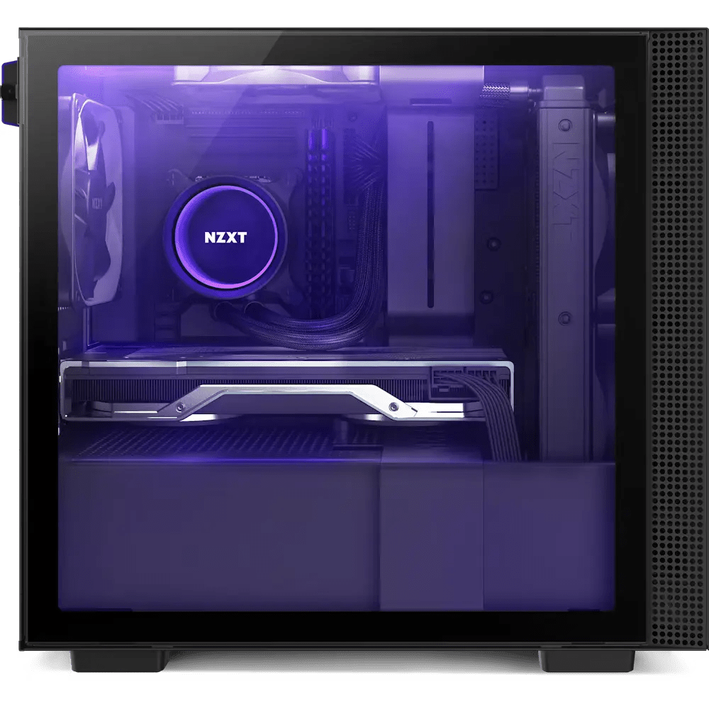 NZXT H210i Mini ITX Black Case|CA - H210I - B1 - Vektra Computers LLC