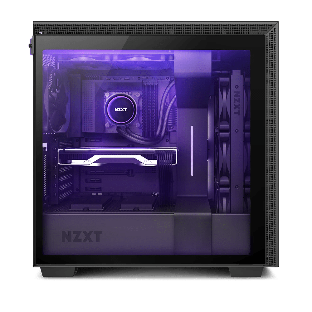 NZXT H710i Matte Black Mid - Tower RGB Case - Vektra Computers LLC