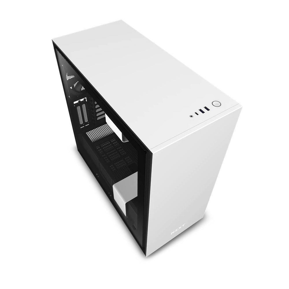 NZXT H710i Matte White Mid - Tower RGB Case - Vektra Computers LLC