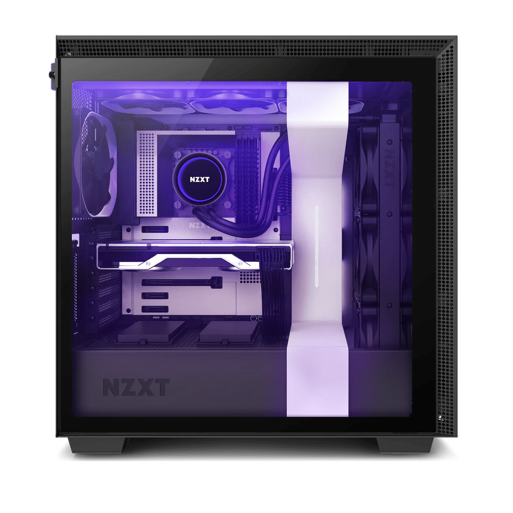 NZXT H710i Matte White Mid - Tower RGB Case - Vektra Computers LLC