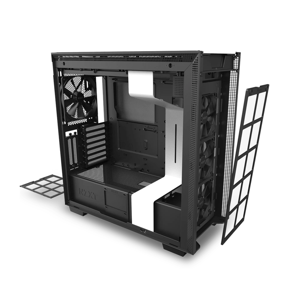 NZXT H710i Matte White Mid - Tower RGB Case - Vektra Computers LLC
