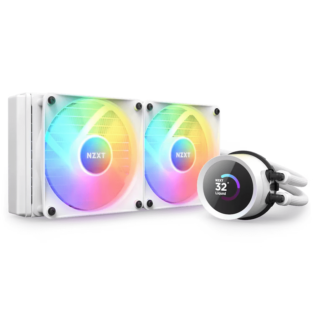 NZXT Kraken 240 RGB AIO Liquid CPU Cooler | RL - KR240 | - Vektra Computers LLC