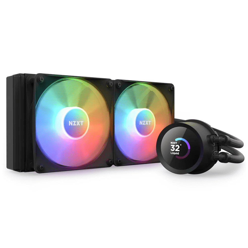 NZXT Kraken 240 RGB AIO Liquid CPU Cooler | RL - KR240 | - Vektra Computers LLC