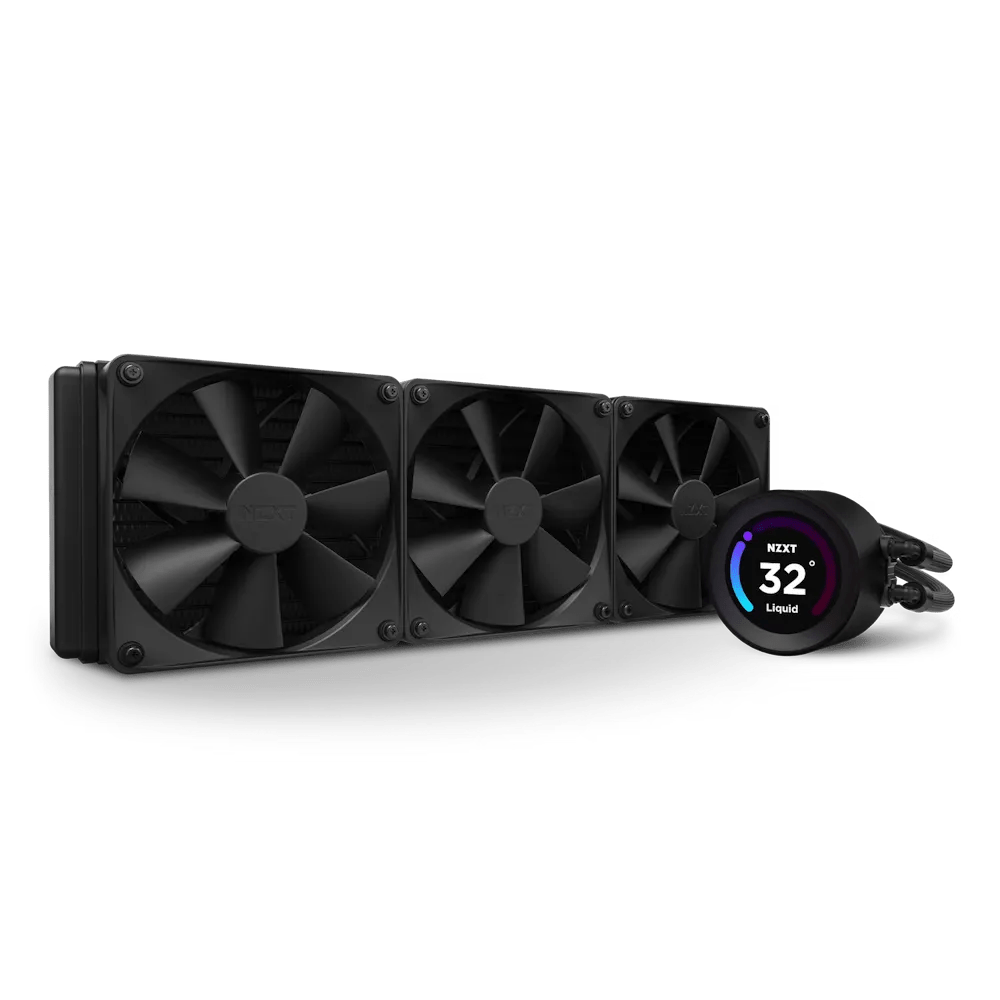 NZXT Kraken Elite 360 AIO Liquid CPU Cooler | RL - KN36E - B1 | - Vektra Computers LLC