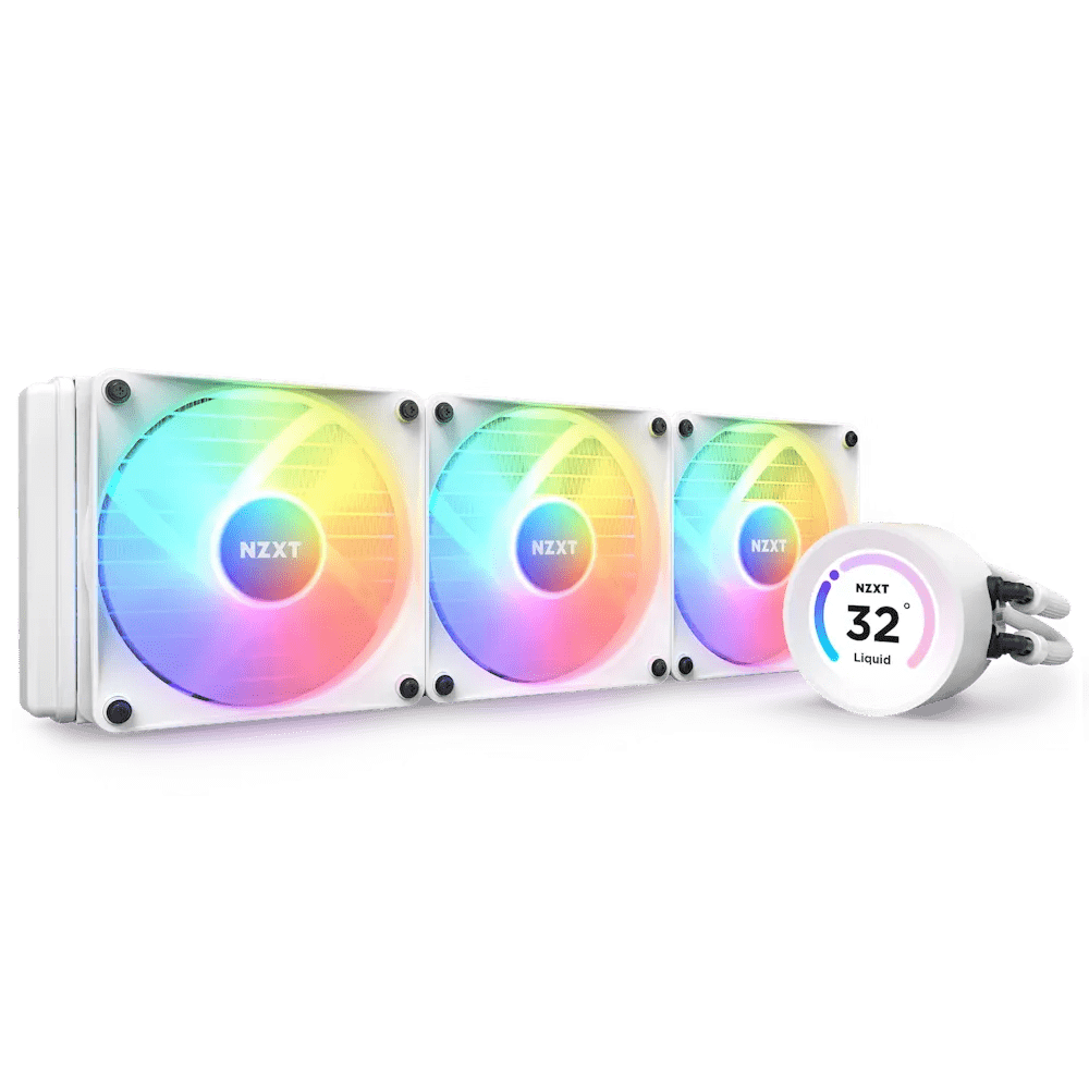 NZXT Kraken Elite 360 RGB AIO Liquid CPU Cooler | RL - KR36E | - Vektra Computers LLC