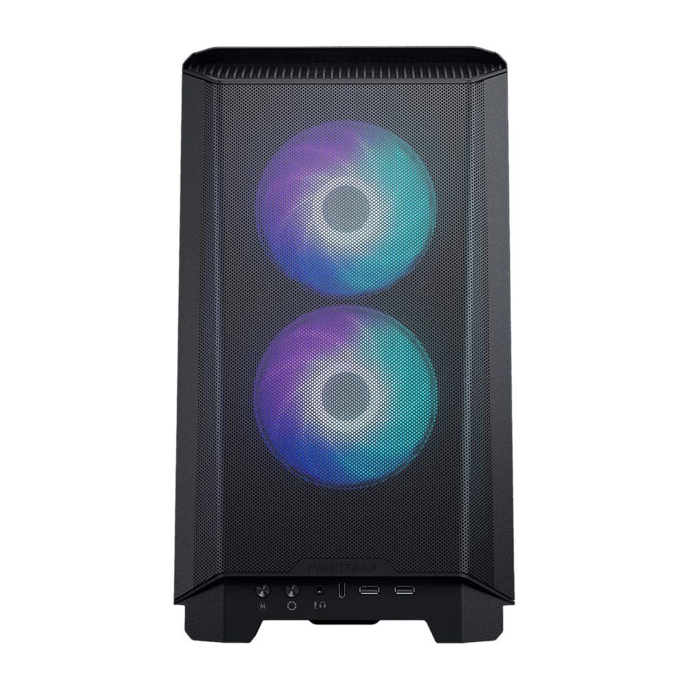 Phanteks Eclipse P200A Black Mini - Tower ARGB PC Case - Vektra Computers LLC