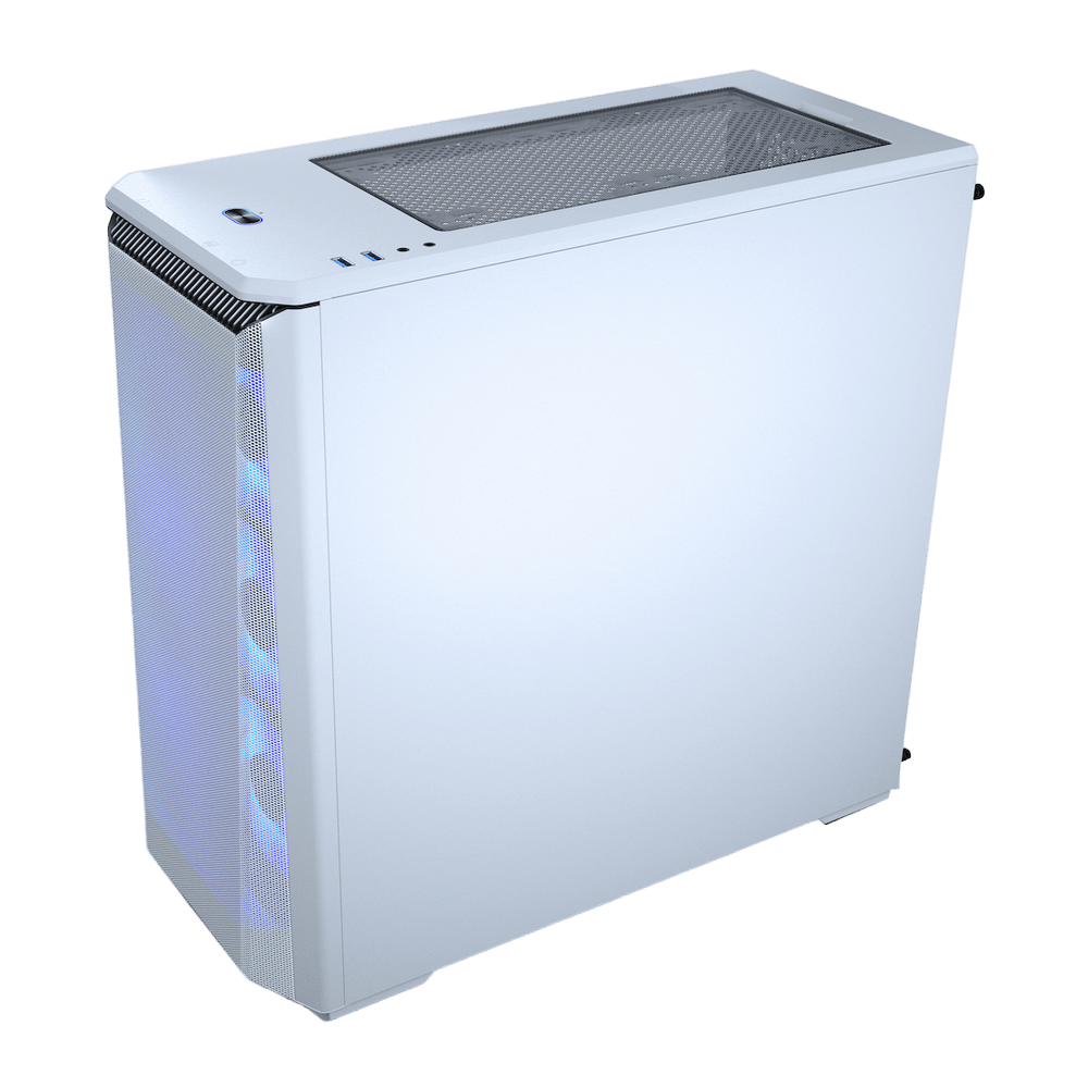 Phanteks Eclipse P400A White Mid - Tower ARGB PC Case - Vektra Computers LLC