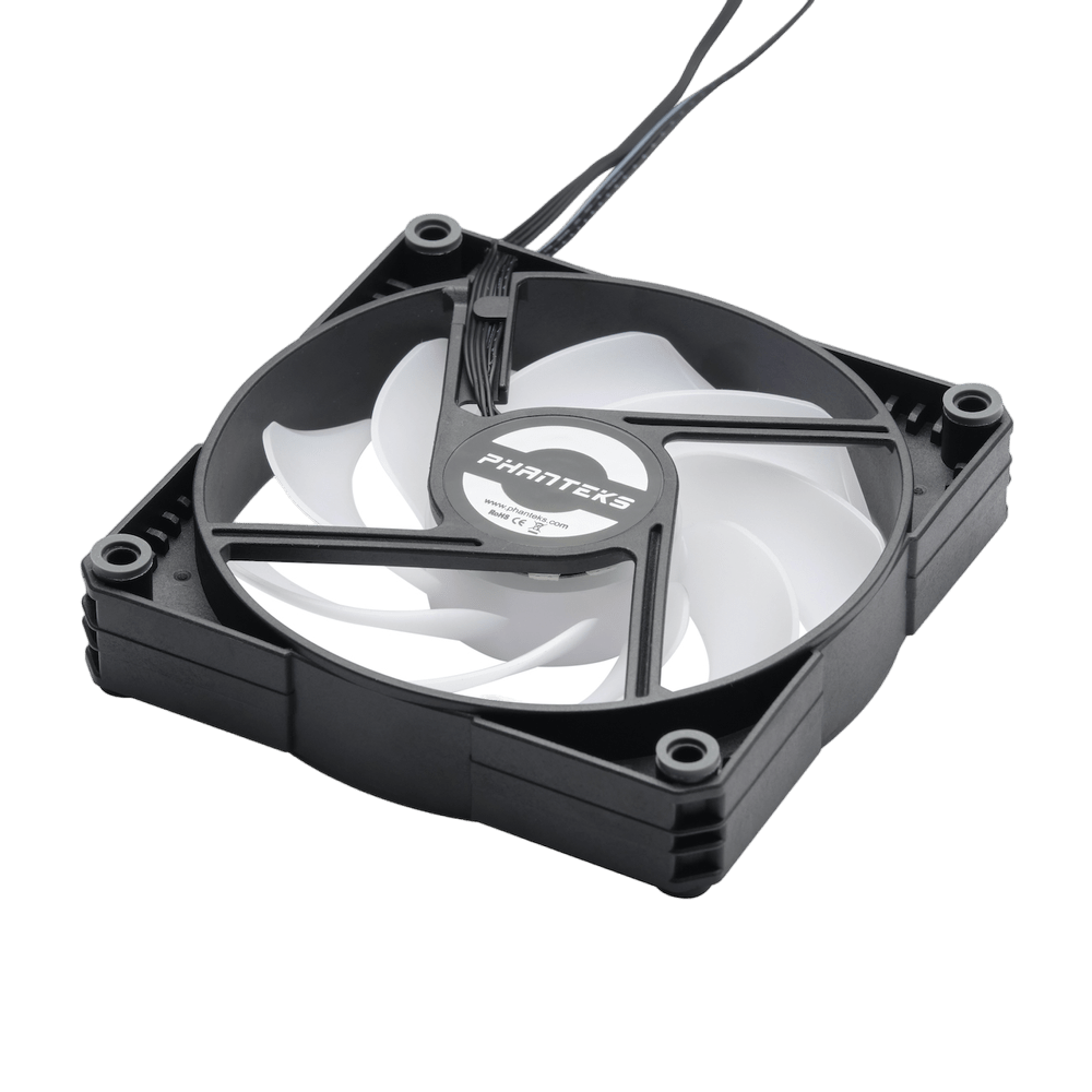 Phanteks SK 120mm Black ARGB Fan Triple Pack | PH - F120SK_DRGB_PWM_3P | - Vektra Computers LLC