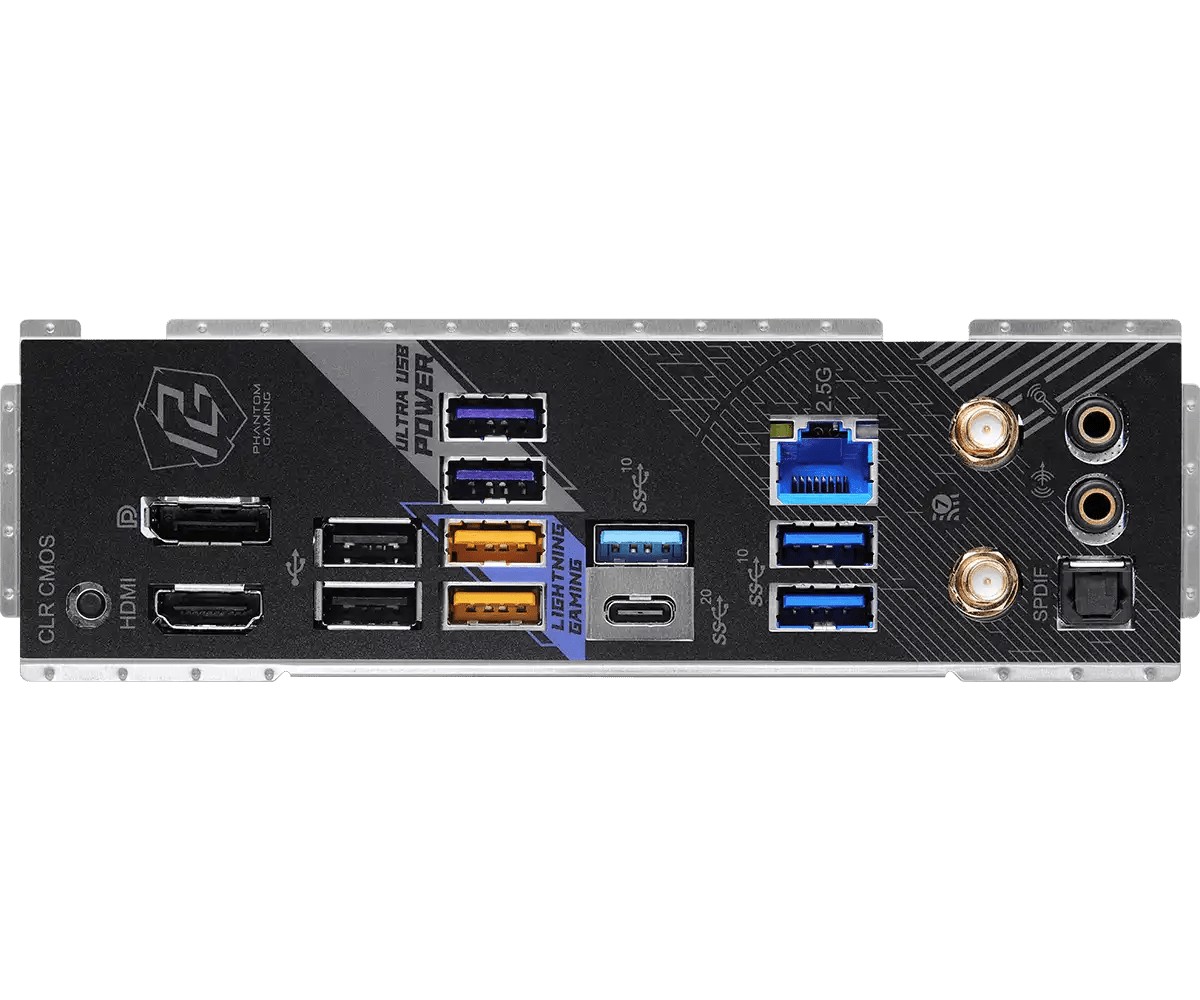 PHANTOM GAMING Z790 Nova WiFi LGA 1700 Socket Intel Motherboard | 90 - MXBMB0 - A0UAYZ - Vektra Computers LLC