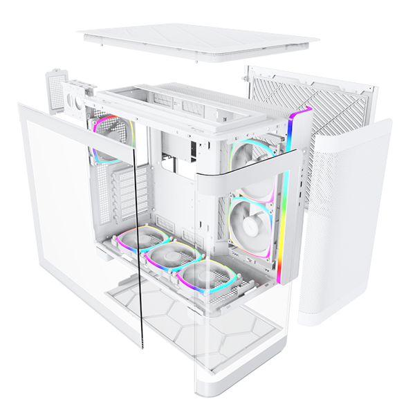 MONTECH CASE KING 95 PRO WHITE