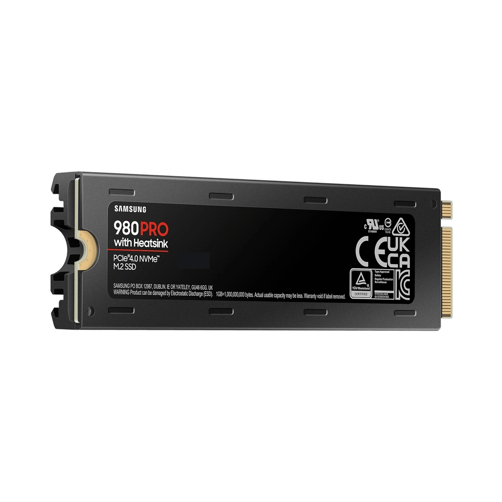 Samsung 980 Pro w/ Heatsink PCIe Gen4 NVMe M.2 SSD - Vektra Computers LLC