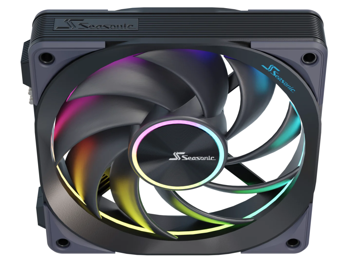 Seasonic MagFlow ARGB 120 mm PWM Case Fan | SS - MF12025L - Vektra Computers LLC