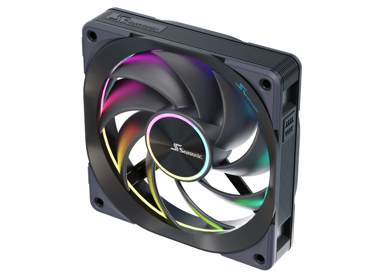 Seasonic MagFlow ARGB 120 mm PWM Case Fan | SS - MF12025L - Vektra Computers LLC