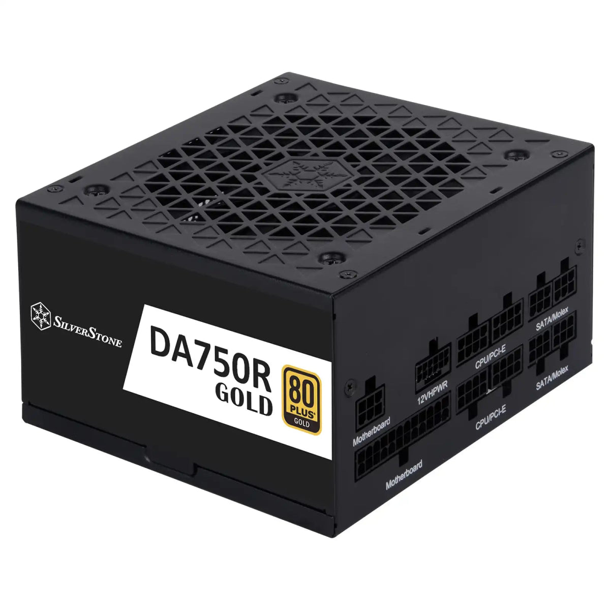 SilverStone DA750R Gold 80 PLUS Gold 750W ATX 3.0 & PCIe 5.0 Fully Modular Power Supply | SST - DA750R - GM - 844761026820 - Vektra Computers LLC