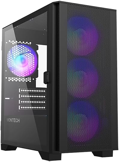 Vektra RDY Air 100 Black AMD Gaming PC (AMD Ryzen CPU, Nvidia GeForce RTX, 32GB DDR5 6000MT/s, 1TB NVMe SSD, Win - 11 Pro, 2 Years Warranty) - Vektra Computers LLC