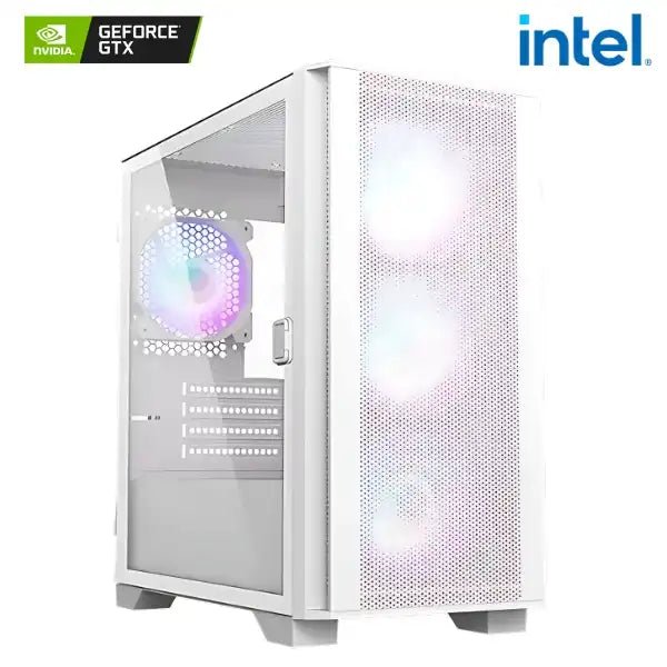 Vektra RDY AIR100W 001 Gaming PC / i5 - 12400F / B760M / GTX 1650 4GB / 32GB DDR5 RAM / 1TB Gen4 NVMe SSD / 500W PSU/Tower Air Cooler Temp Display / Win 11 Pro / 2 - Years Warranty - Vektra Computers LLC