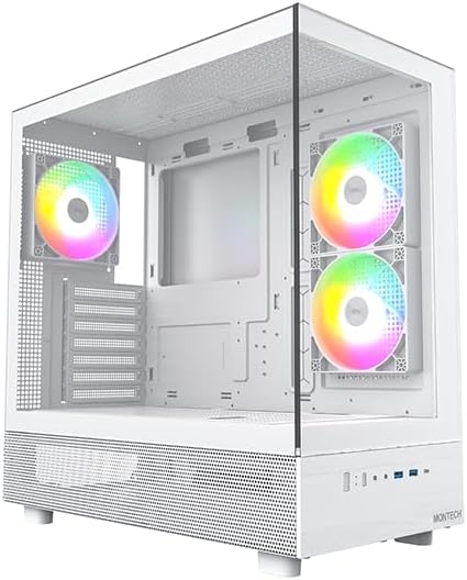 Vektra RDY XR White AMD Gaming PC - AMD Ryzen CPU, Nvidia GeForce RTX, 32GB DDR5 RAM, 1TB Gen4 SSD, AIO Liquid Cooled, Windows 11 Pro, 2 Years Warranty - Vektra Computers LLC