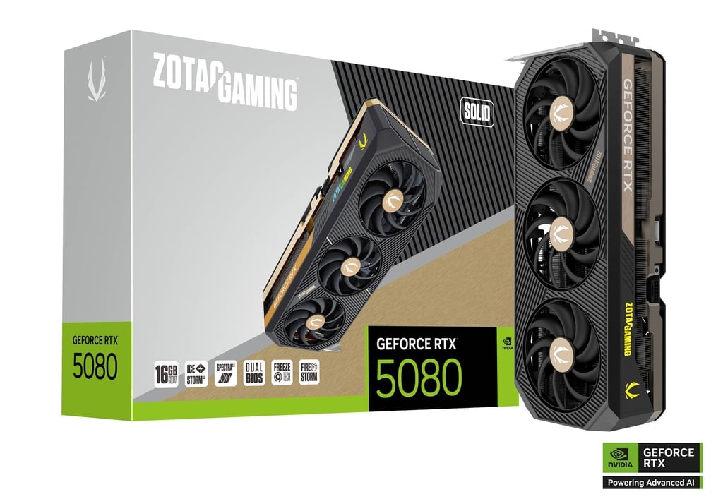 ZOTAC GAMING GeForce RTX 5080 SOLID