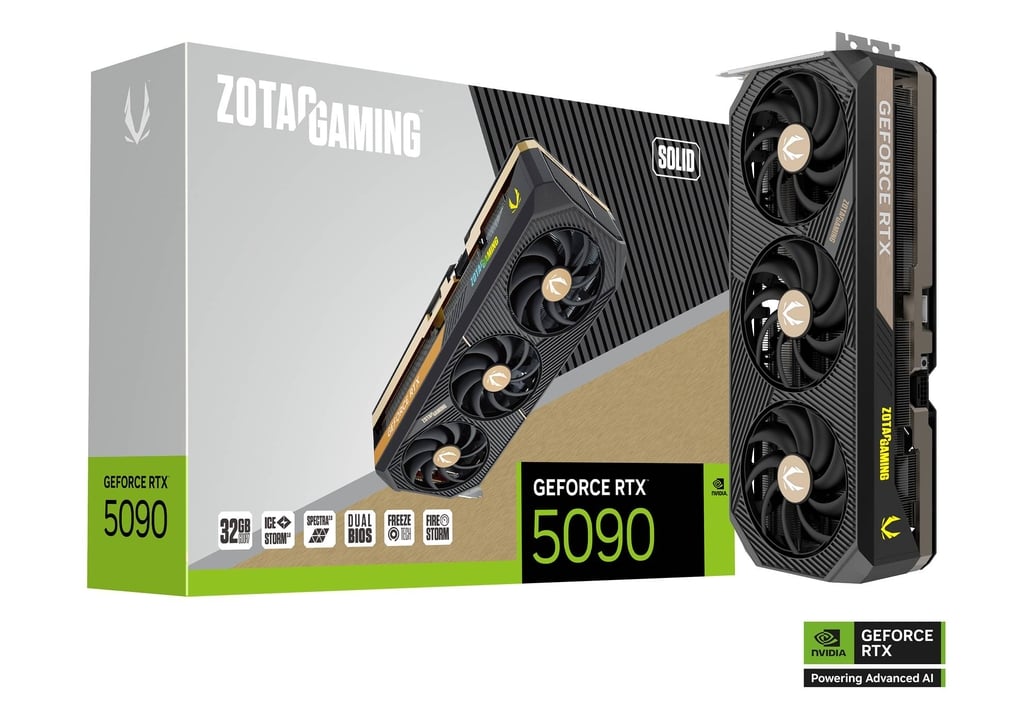 ZOTAC GAMING GeForce RTX 5090 SOLID Graphics Card